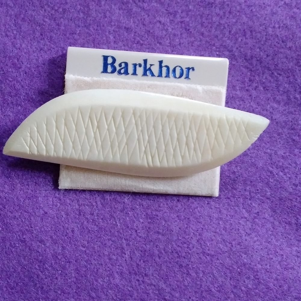 Barkhor Hand Carved Bone Pin